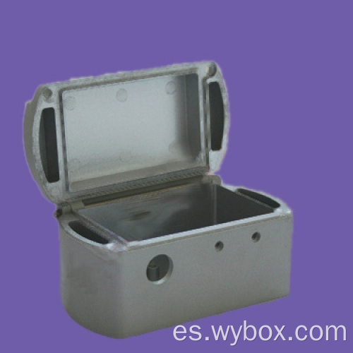 Caja de aluminio a prueba de agua Caja de electrónica de aluminio personalizada Caja superior de aluminio de alta resistencia AWP247 con tamaño 100 * 56 * 56 mm